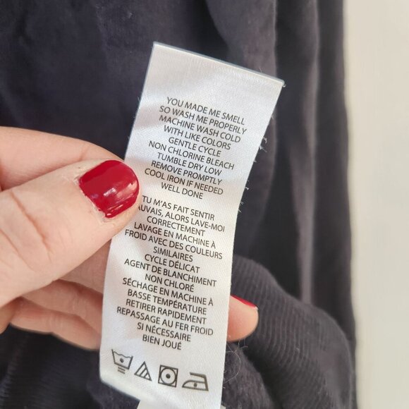 Travis Matthew Golf Quarter Zip Pullover Black Long Sleeve Shirt Sweatshirt M - Picture 6 of 6